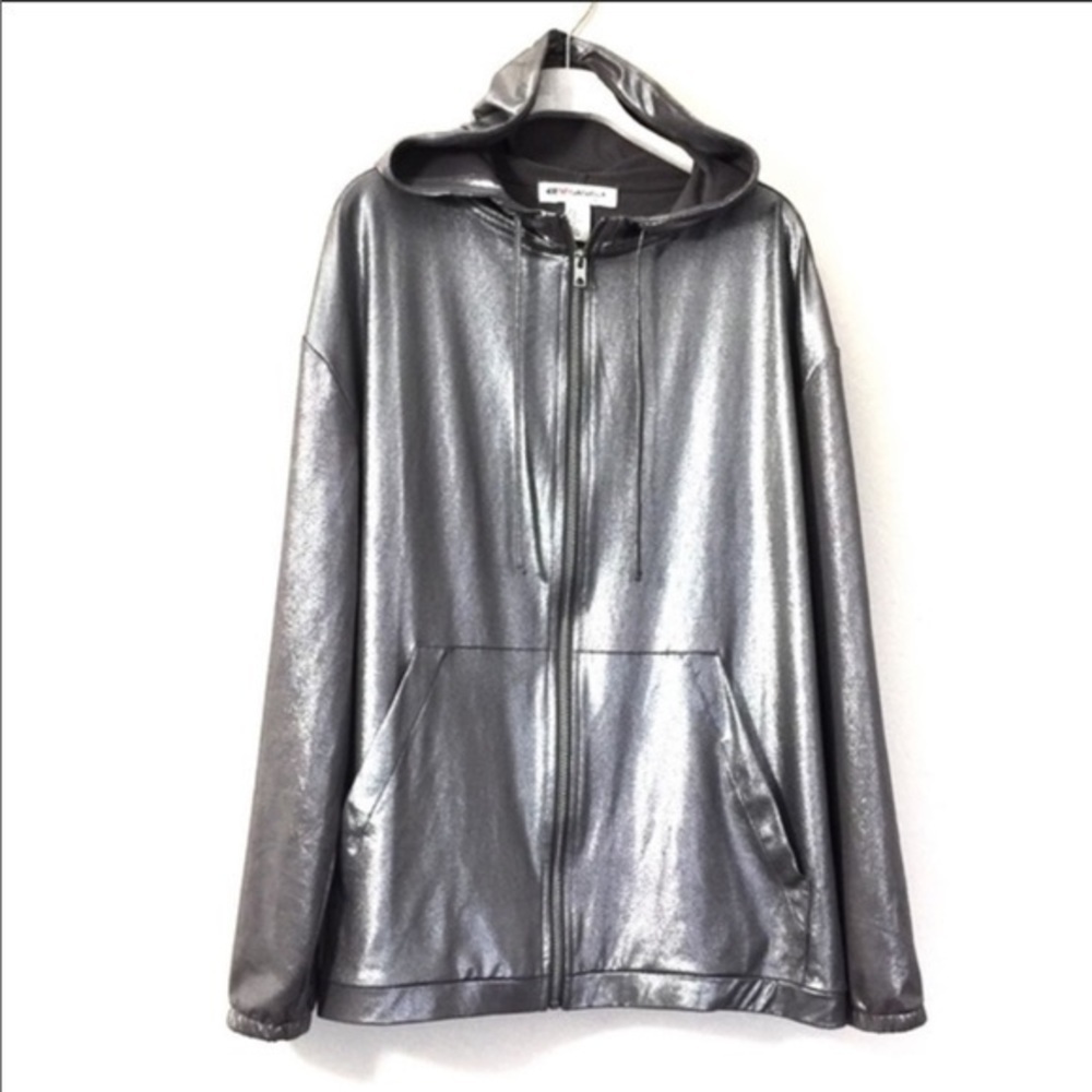 H&M ❤️ Coachella Metallic Jacket